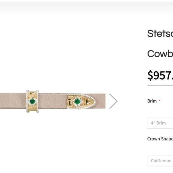 Stetson La Corona (200X) Fur Cowboy Hat main image 6